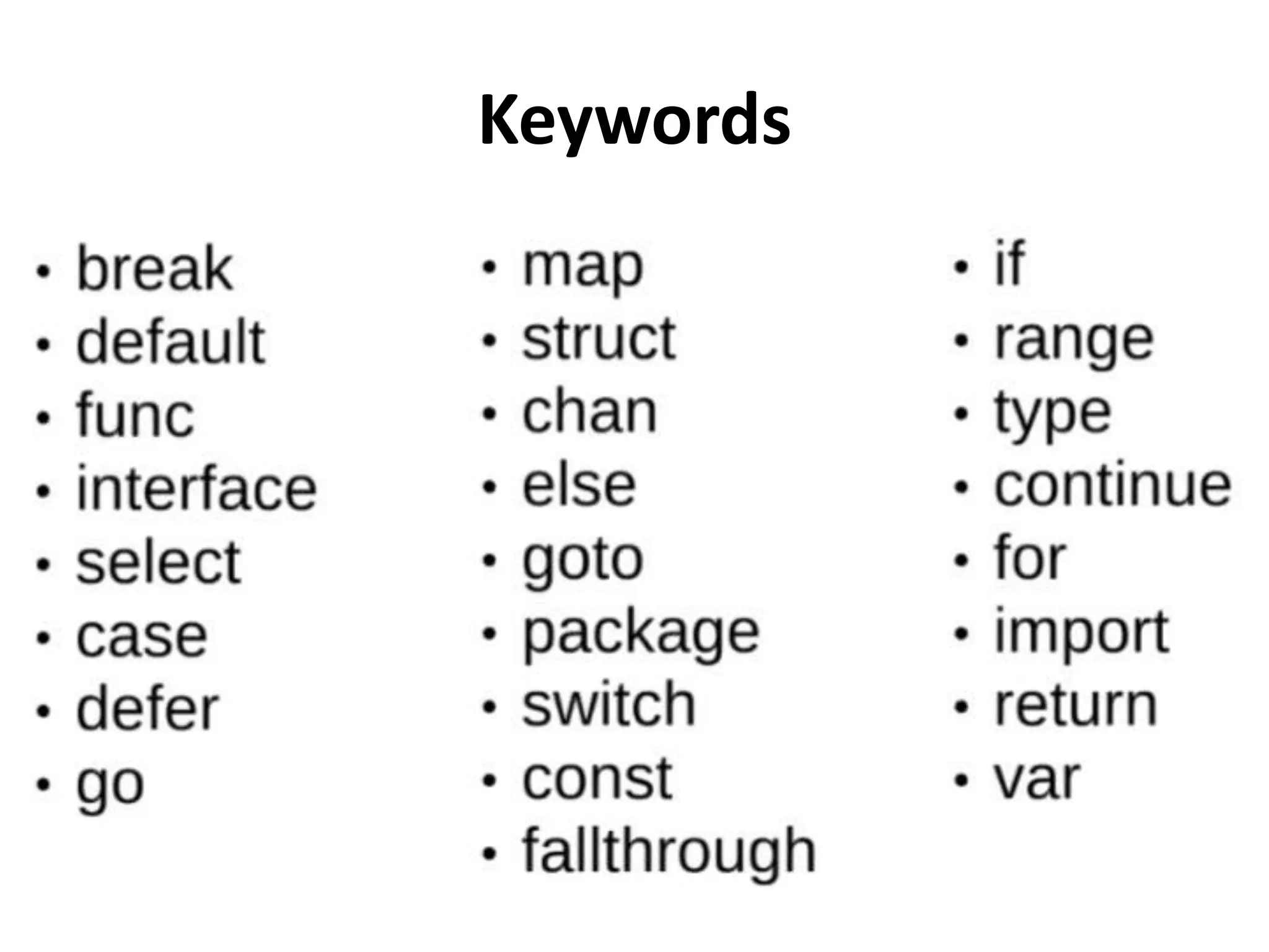 Keywords
 