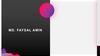 MD. FAYSAL AMIN
 