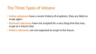 Presentation of Group 2 - Topic Volcanoes | PPTX