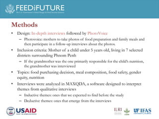A household survey: Pork consumption practices and perception of food safety in Phnom Penh 