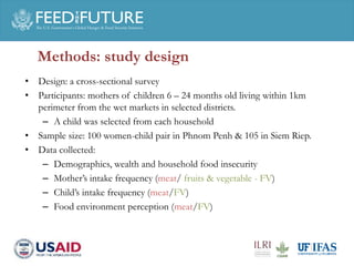 A household survey: Pork consumption practices and perception of food safety in Phnom Penh 
