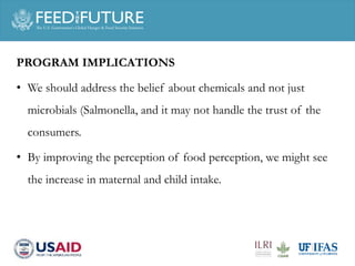 A household survey: Pork consumption practices and perception of food safety in Phnom Penh 
