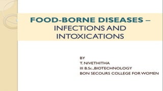 Food borne Disease- Infection and  Intoxication 