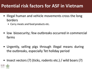Introduction of African swine fever activities in Vietnam | PPTX