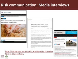  Introduction of African swine fever activities in Vietnam