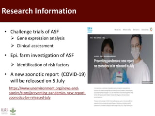  Introduction of African swine fever activities in Vietnam