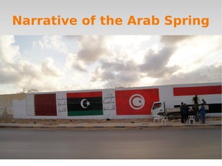 Narrative of the Arab Spring
 