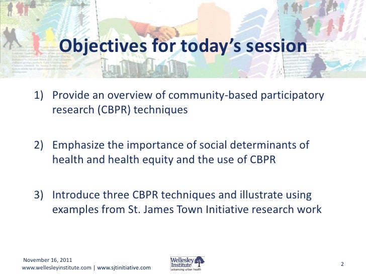 examples of community based participatory research What is cbpr.