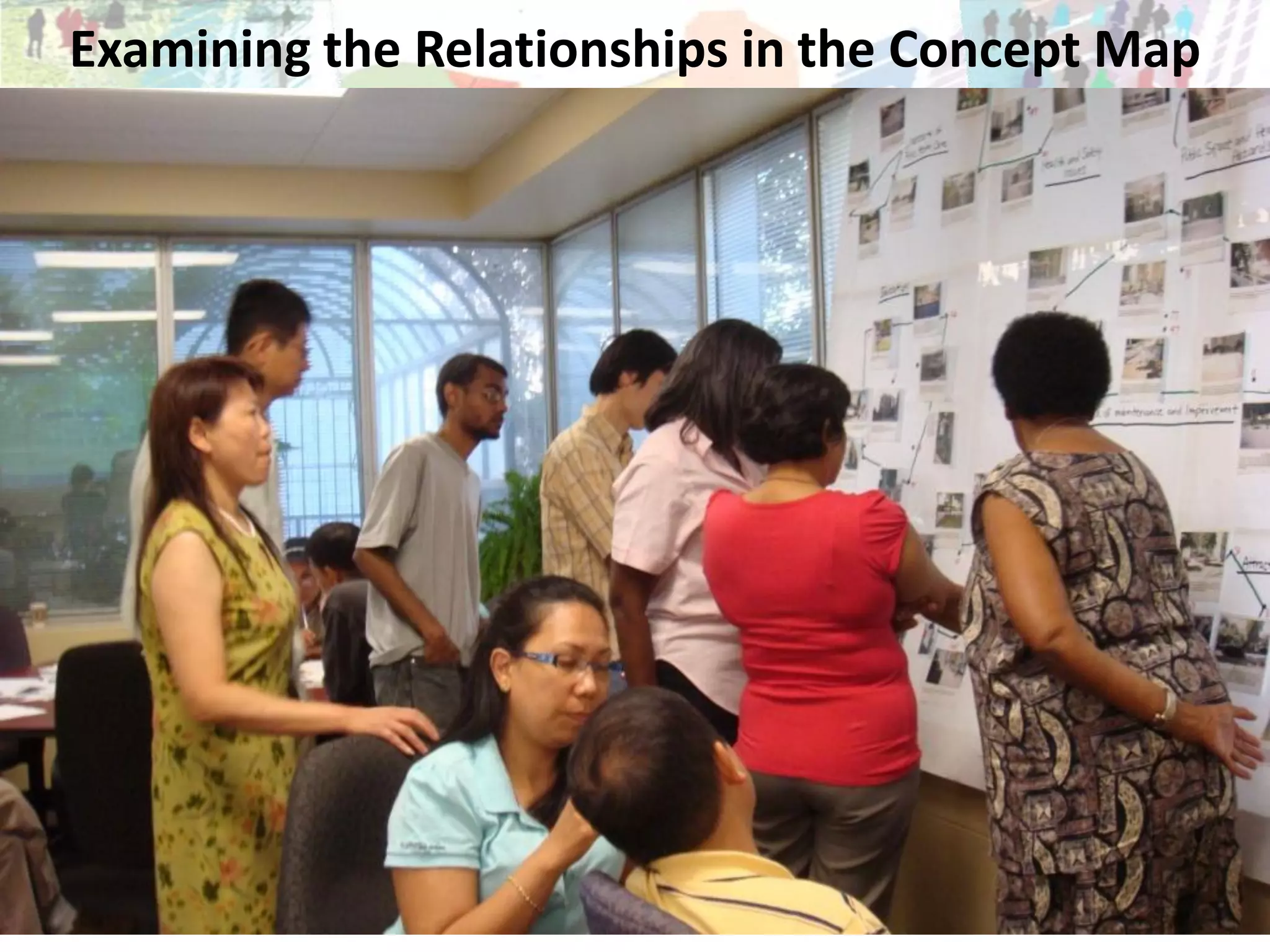 Examining the Relationships in the Concept Map




                           © The Wellesley Institute
              www.wellesleyinstitute.com | www.sjtinitiative.com
 