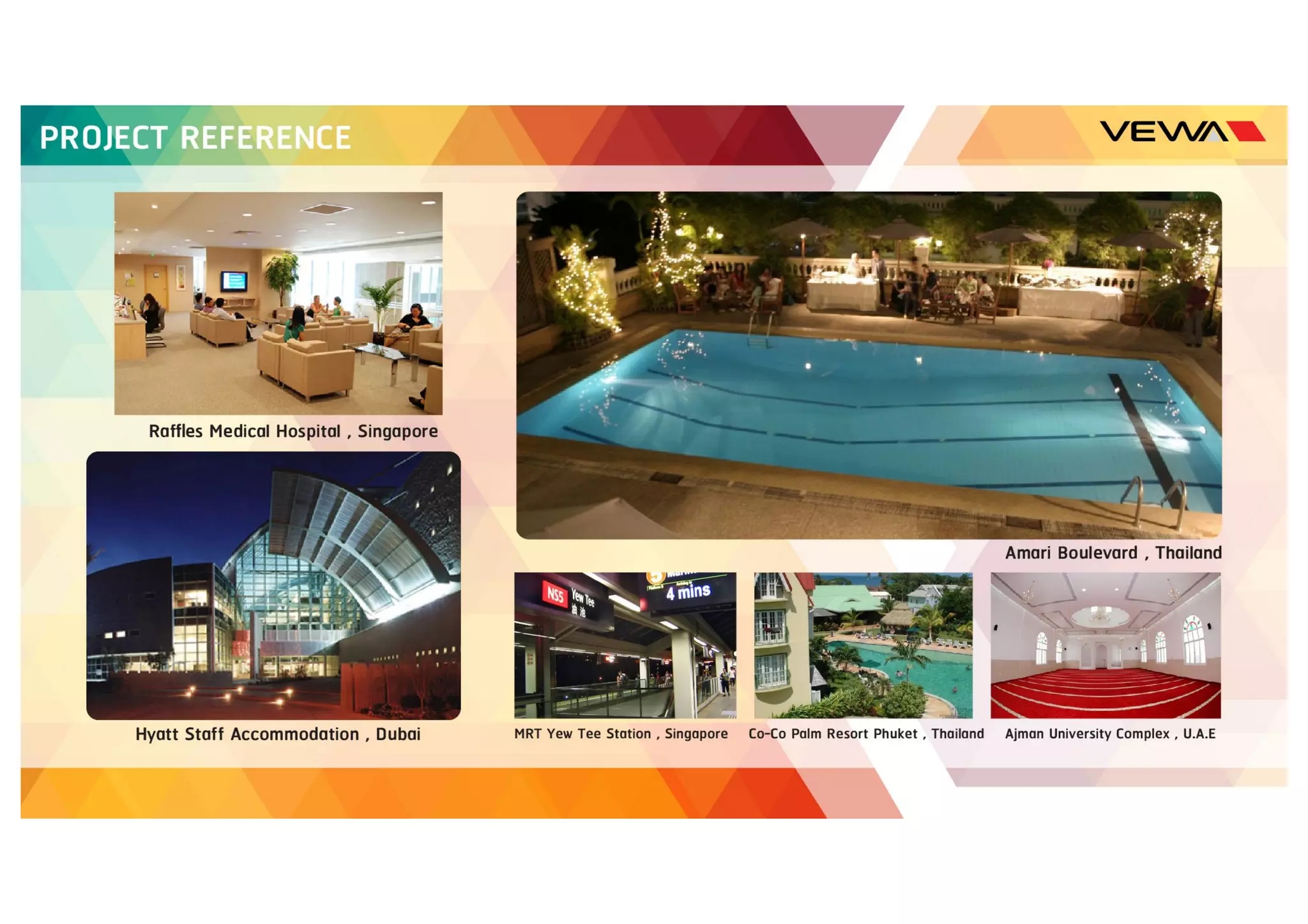 VEWA Project Reference 2016