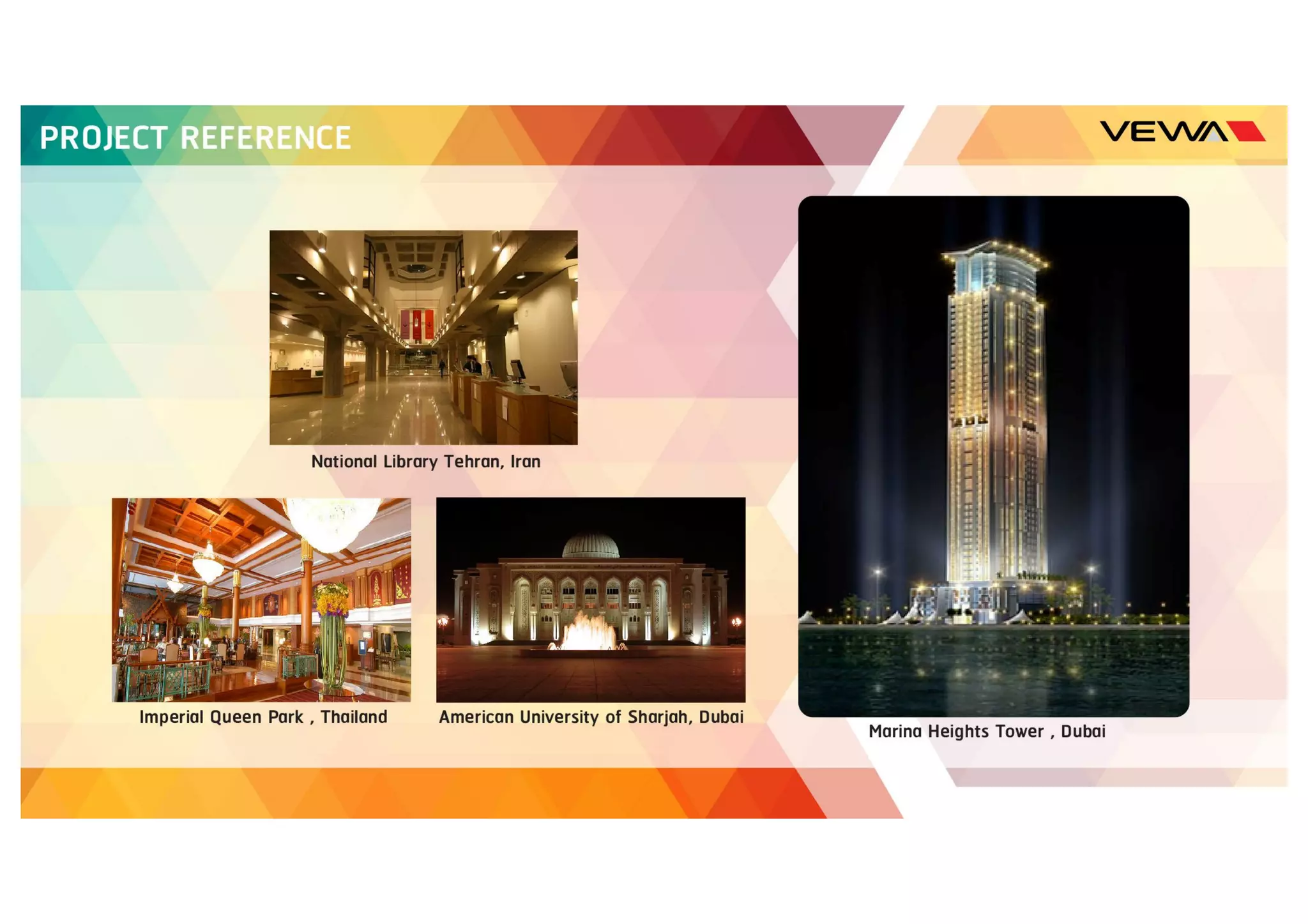 VEWA Project Reference 2016