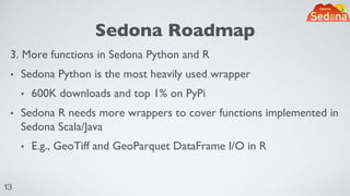 Apache Sedona Community Call slides Part 1 | PPT | Free Download