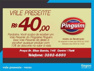 Presentation Pinguim