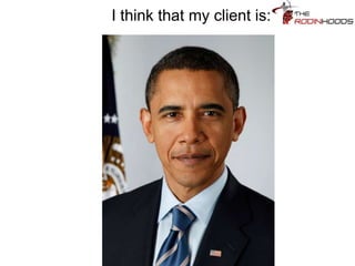 I think that my client is:
 