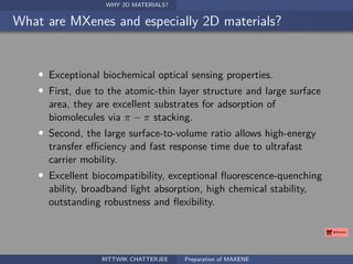 Preparation Of MXenes (A novel 2D Material) | PDF