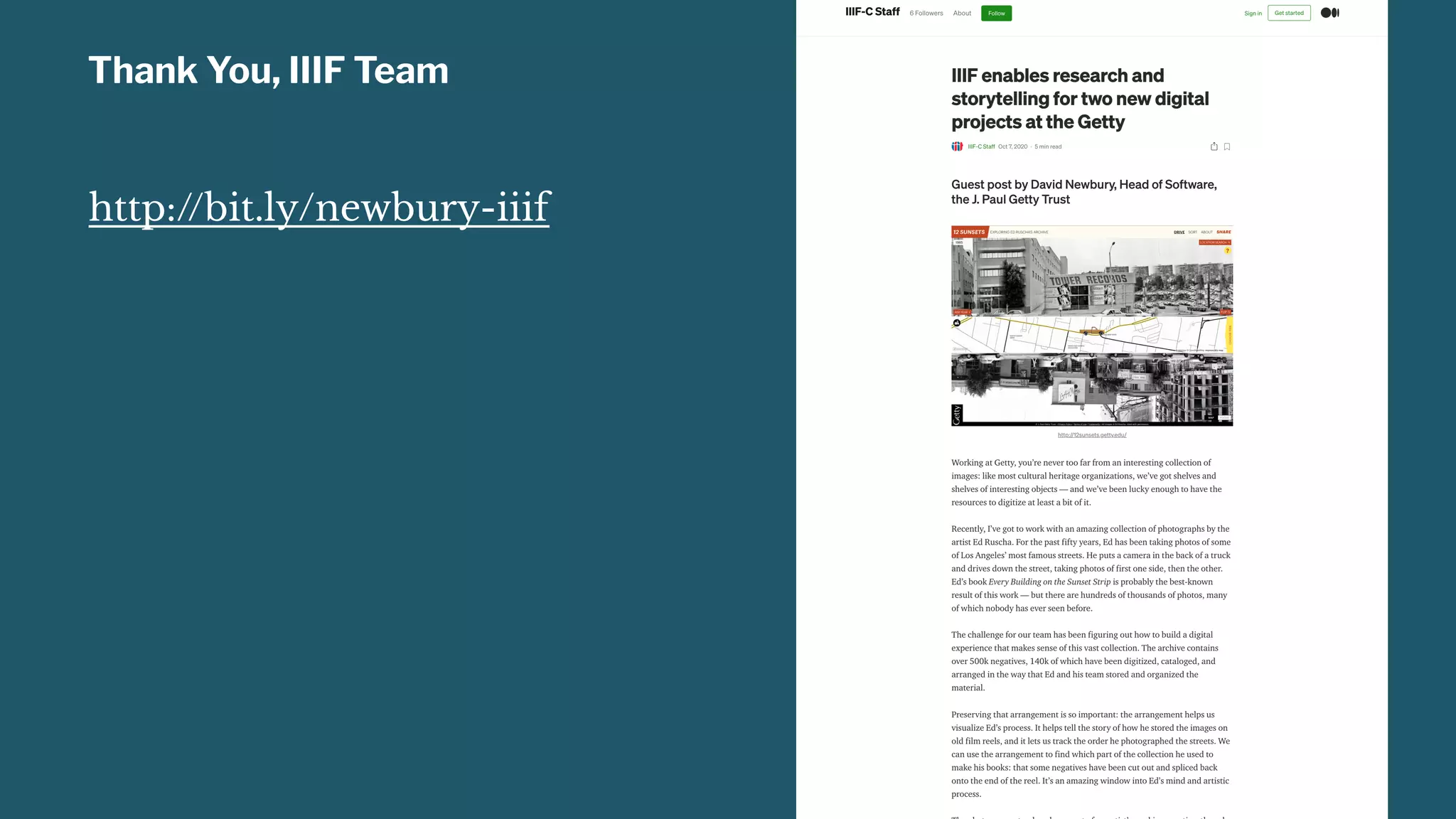 Thank You, IIIF Team
http://bit.ly/newbury-iiif
 