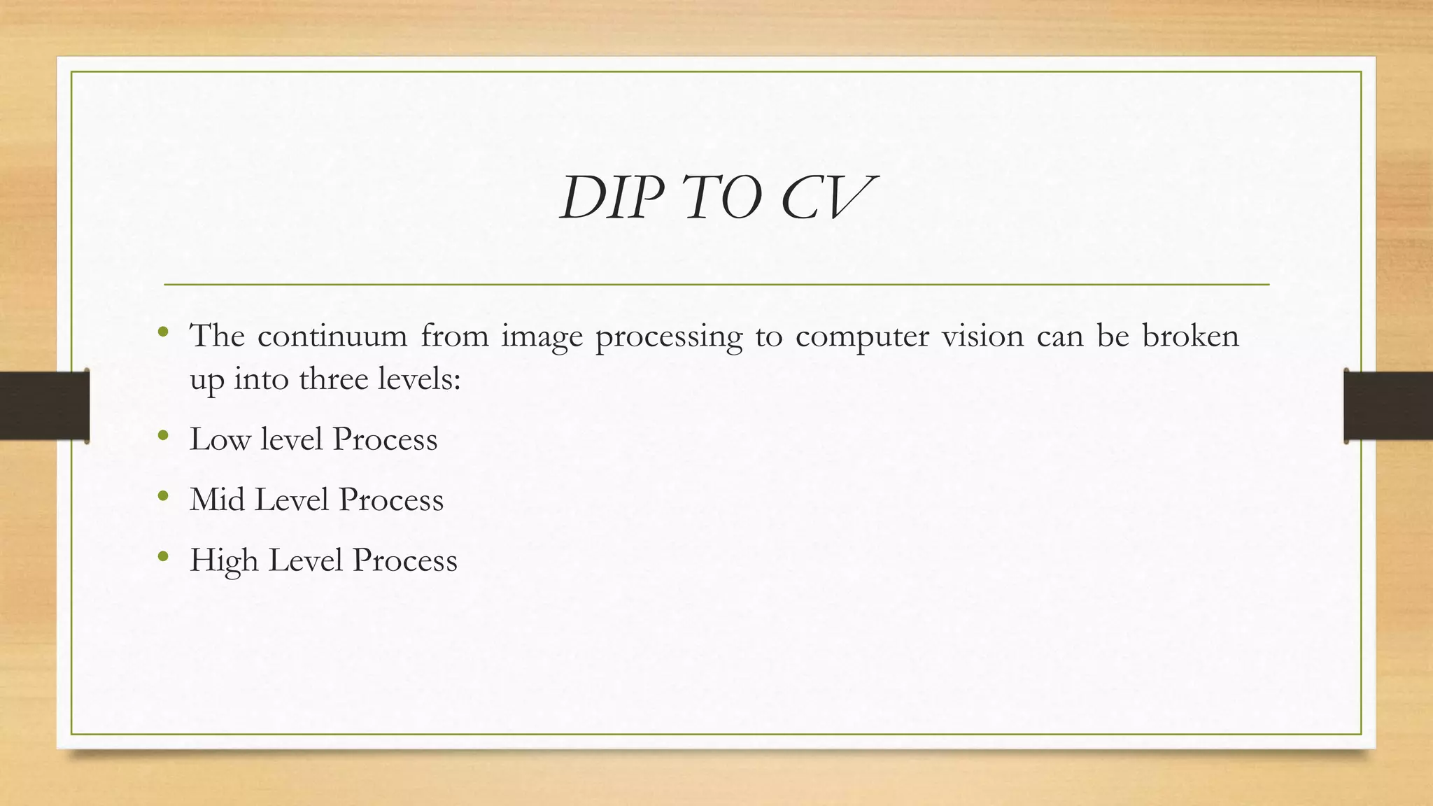 Computer Vision Presentation | PPTX