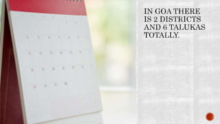 Presentation on State Goa | PPTX