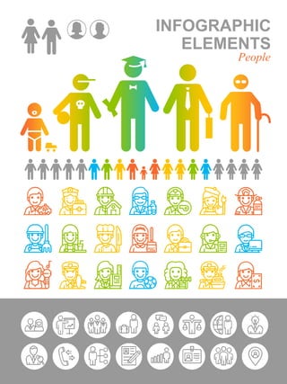 INFOGRAPHIC
ELEMENTS
People
 