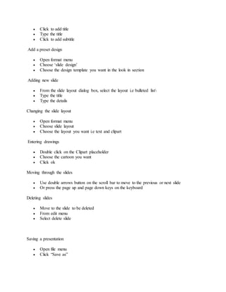 Text Presentation Example Labels Instructions Presentation | DOCX