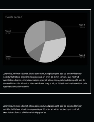 Lorem ipsum dolor sit amet, aliqua consectetur adipiscing elit, sed do eiusmod tempor
incididunt ut labore et dolore magna aliqua. Ut enim ad minim veniam, quis nostrud
exercitation ullamco laboris nisi ut aliquip ex ea.
Lorem ipsum dolor sit amet, aliqua consectetur adipiscing elit, sed do eiusmod tempor
incididunt ut labore et dolore magna aliqua. Ut enim ad minim veniam, quis nostrud
exercitation ullamco.Lorem ipsum dolor sit amet, aliqua consectetur adipiscing elit, sed do
eiusmod tempor incididunt ut labore et dolore magna aliqua. Ut enim ad minim veniam, quis
nostrud exercitation ullamco.
 