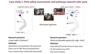 Use of risk assessment for food safety management with an integrated One Health approach
