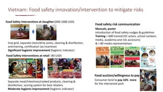 Use of risk assessment for food safety management with an integrated One Health approach