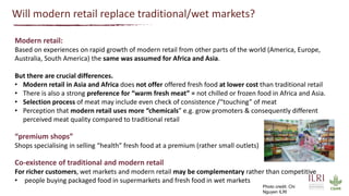 Safer food for traditional markets from a One health perspective