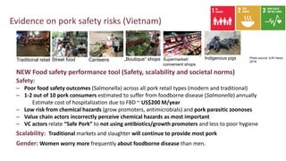 Safer food for traditional markets from a One health perspective