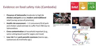 Safer food for traditional markets from a One health perspective