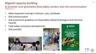 Safer food for traditional markets from a One health perspective