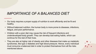 HOW TO EAT A BALANCED DIET?