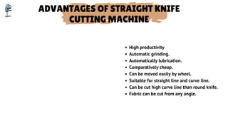 STRAIGHT KNIFE CUTTING MACHINE SPME | PDF