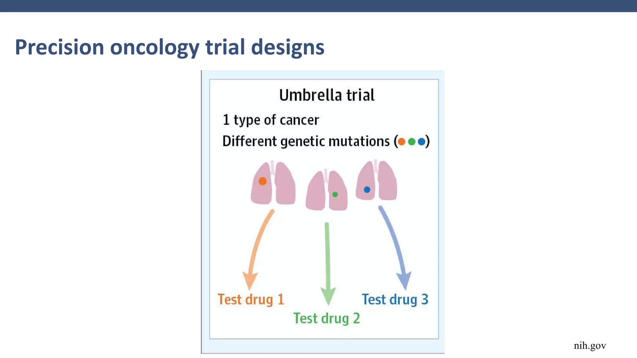 Precision oncology trial designs
nih.gov
 