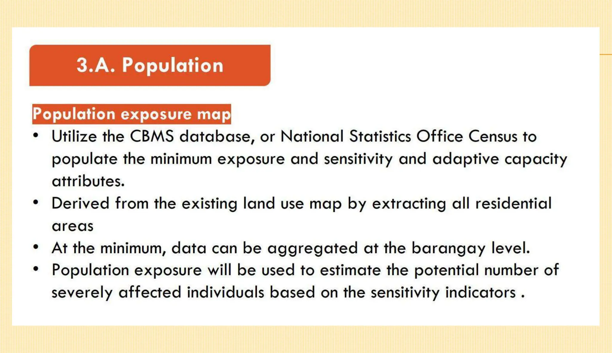Climate Change and Disaster Risk Assessment (CDRA) Workshop