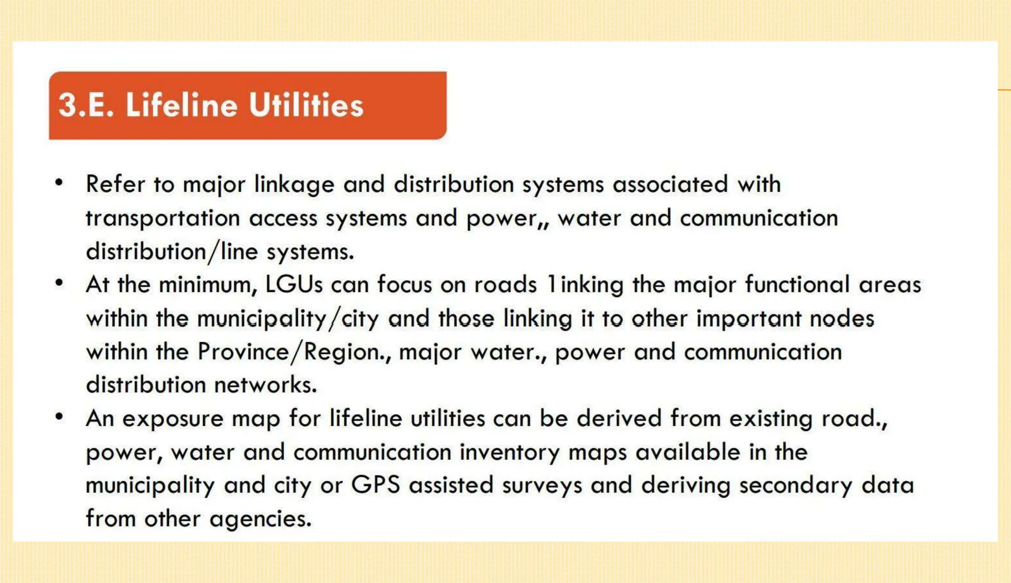 Climate Change and Disaster Risk Assessment (CDRA) Workshop