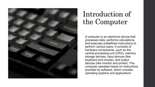 Presentation.positive and negative impacts of computer | PPTX ...