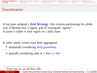 Master's Presentation: Spatio-Temporal Data Analysis using Statistical ...
