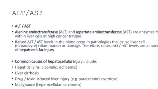 Approach to patients with high liver function test | PPTX | Medical Health
