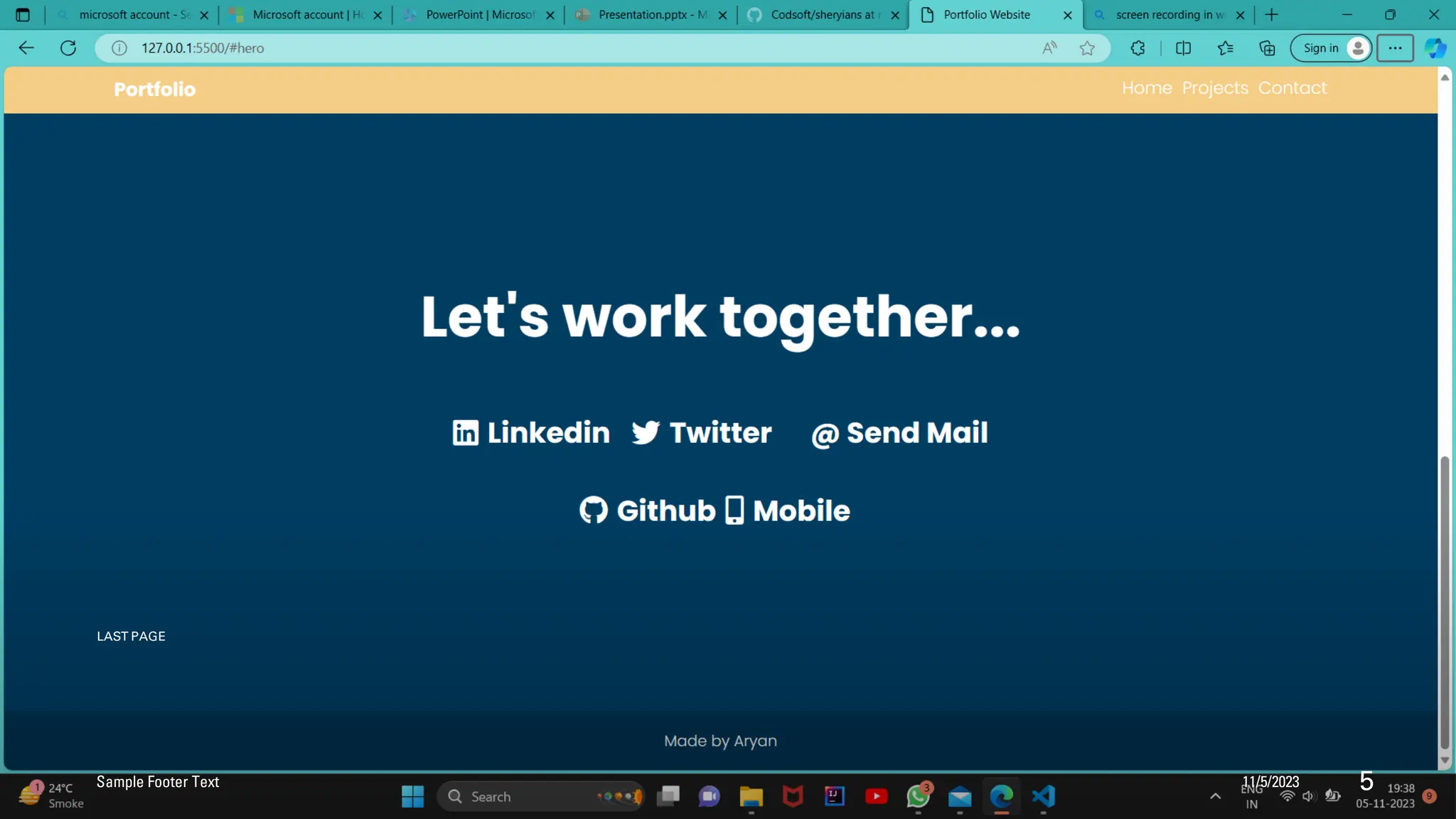Working of HTML,CSS and JAVASCRIPT with project | PPT