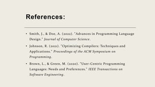 Presentation on coding language name basica | PPT