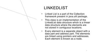 Presentation.pptx on java oops concepts jcf | PPT