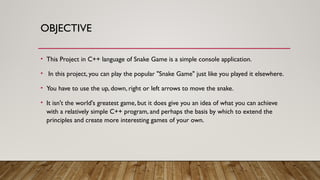 Snake game with c++ and the tools are codeblocks(IDE) and windows ...