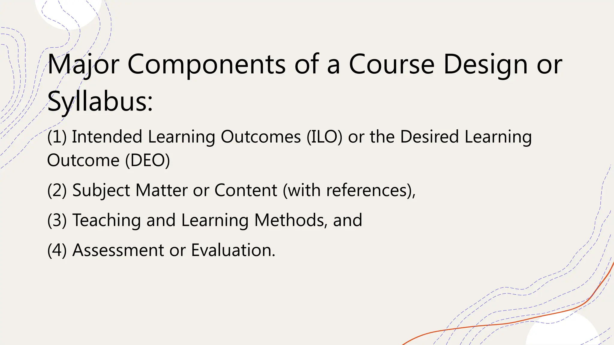 fundamental of curriculum design presentation | PPTX