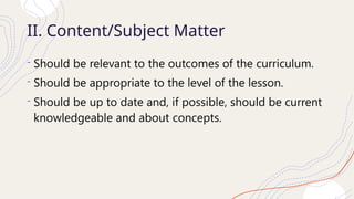 fundamental of curriculum design presentation | PPTX
