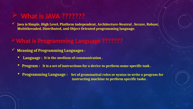 java programming language Presentation.pptx