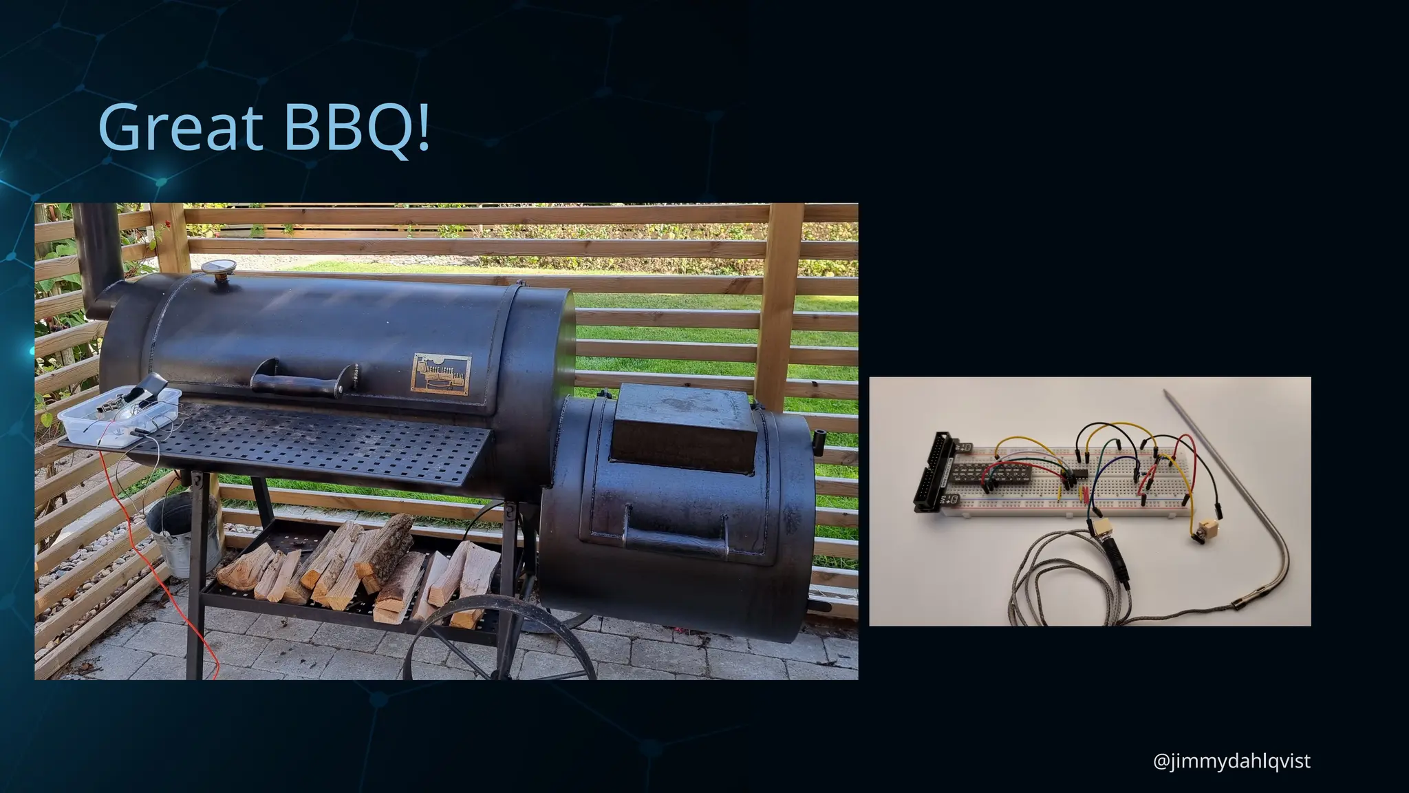 @jimmydahlqvist
Great BBQ!
 