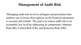 Types of Risk, Audit Risk, Control Risk, examples Details | PPTX