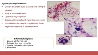 Flooret Cells SOFT TISSUE TUMORS CYTOLOGY/PPTX/HEALTHCARE/PATHOLOGY | PPTX