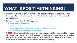 The power of Positive thinking and benifits.pptx